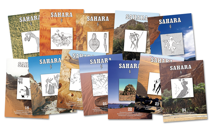 Back issues of Sahara are available from volume 5 through volume 13